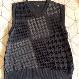 Mens sweater vest by Marc Ecko Cut & Sew - L